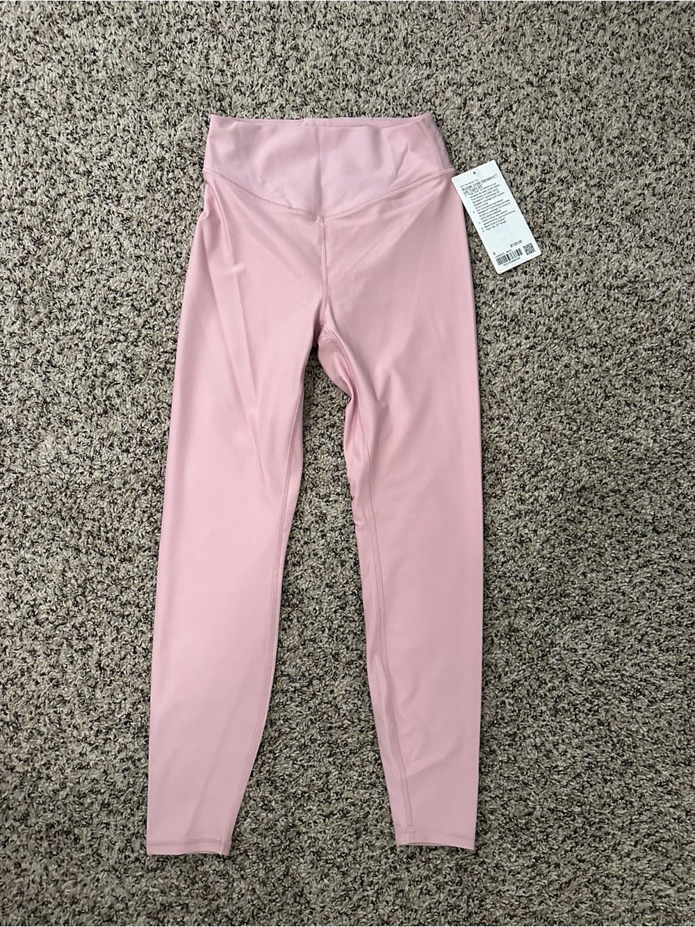 lululemon athletica Kids Light Pink High-Rise Leggings
